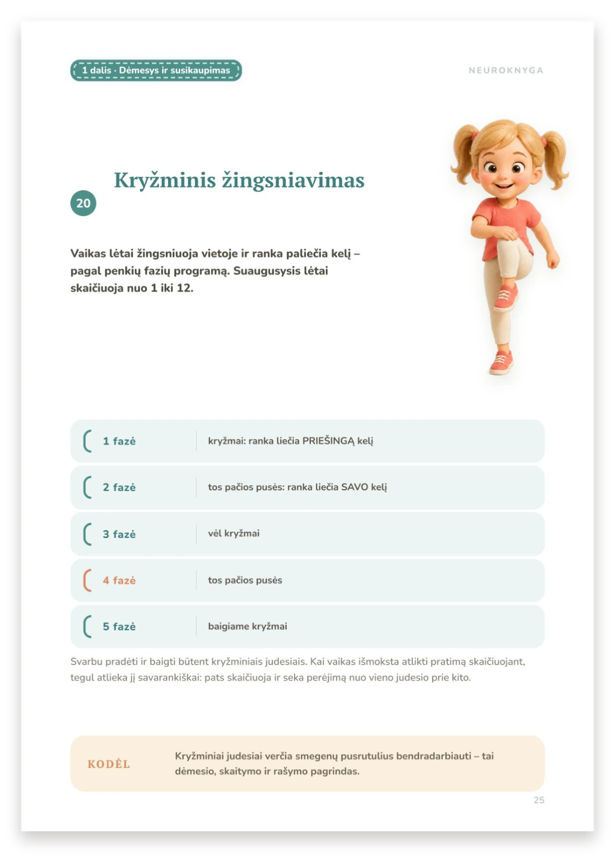 Kryžminis žygiavimas etapais