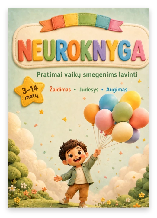 Knygos NEUROKNYGA viršelis